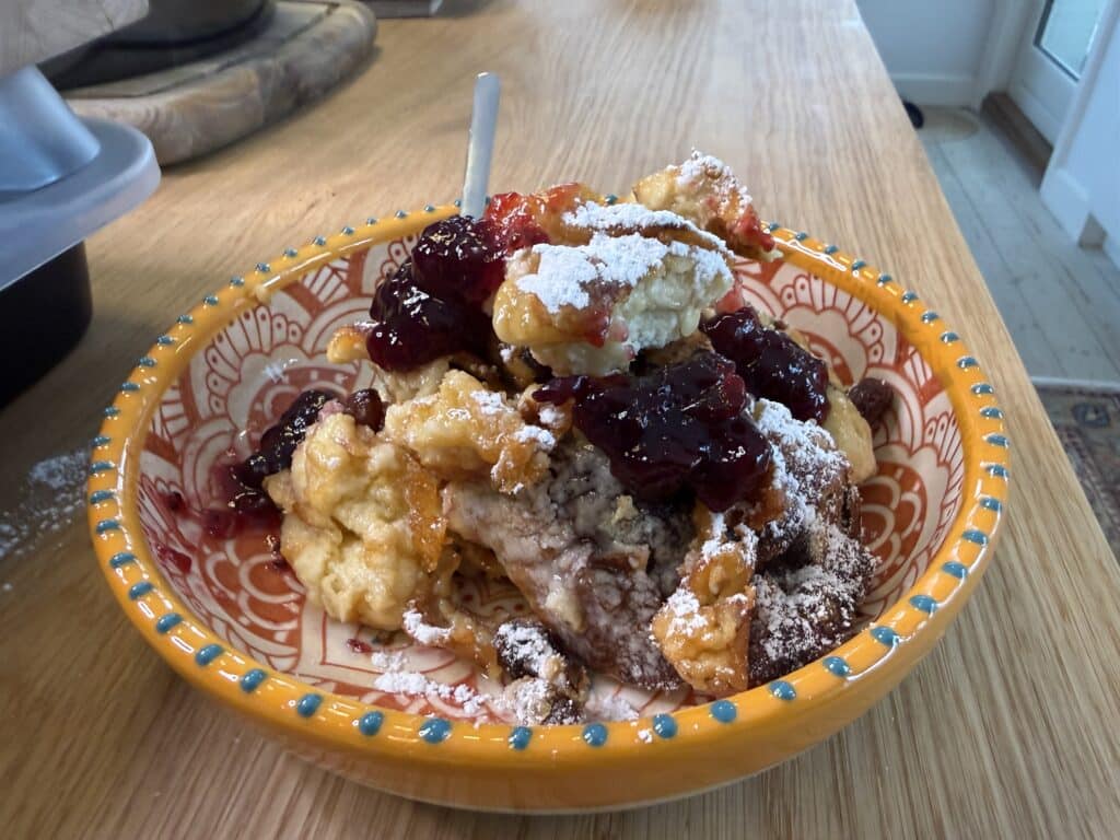 Kaiserschmarrn med syltetøj original Wiener opskrift