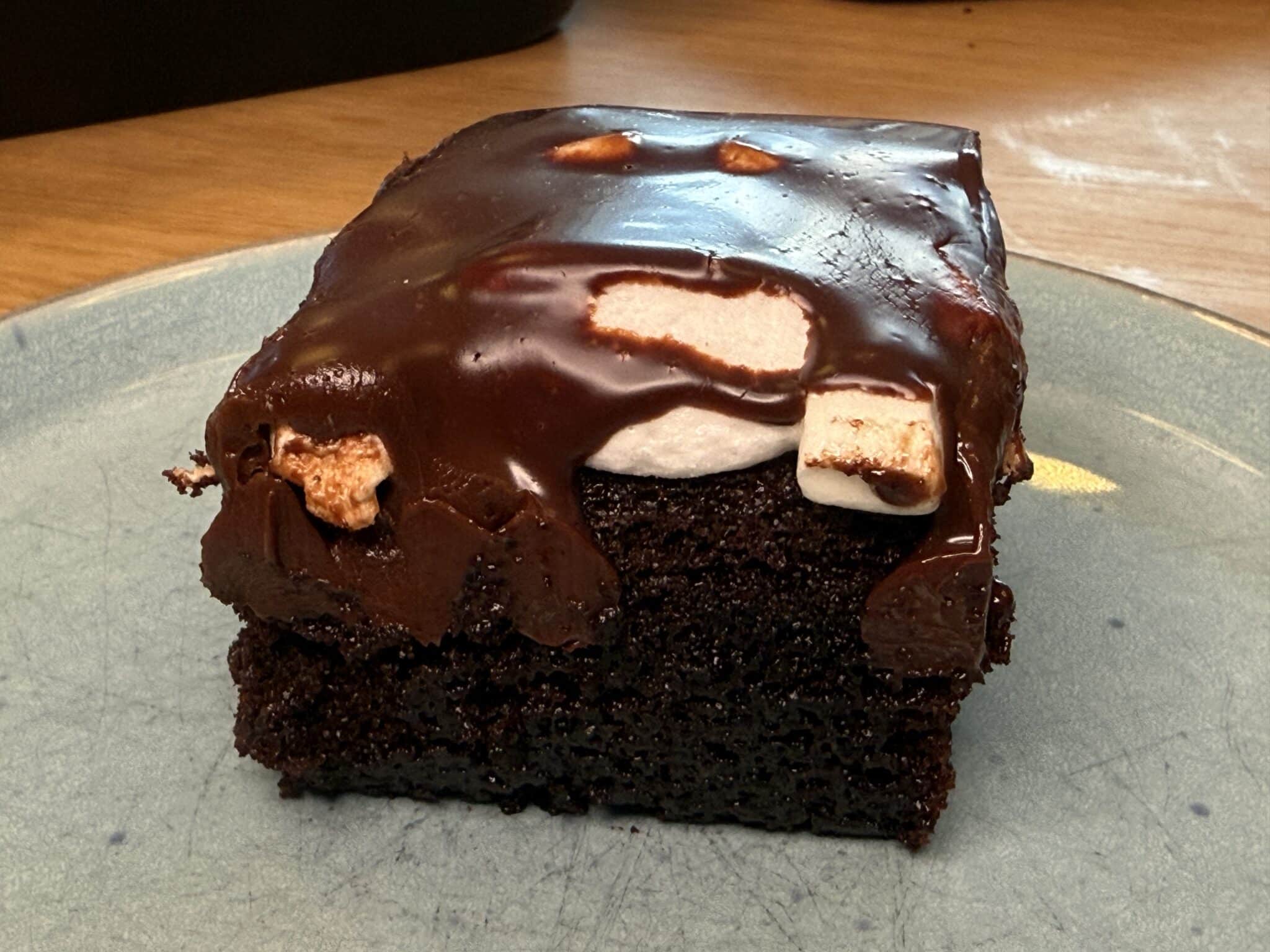 Mississippi mud cake med marshmallows